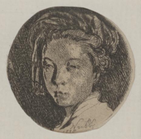  Jan Piotr Norblin de la Gourdaine, Głowa kobiety w zawoju
