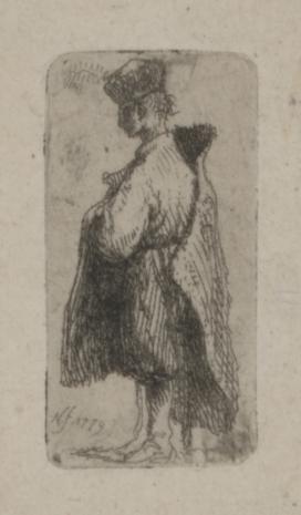  Jan Piotr Norblin de la Gourdaine, Młody szlachcic w kołpaku z piórem