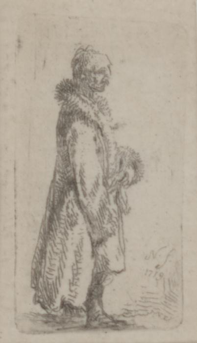  Jan Piotr Norblin de la Gourdaine, Szlachcic w szubie