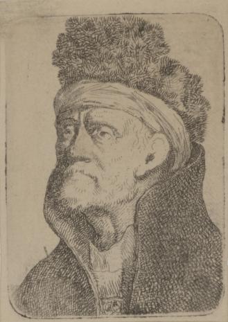  Jan Piotr Norblin de la Gourdaine, Popiersie mężczyzny