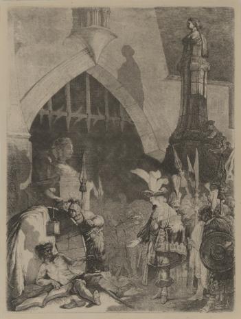  Jan Piotr Norblin de la Gourdaine, Aleksander Wielki przed Diogenesem