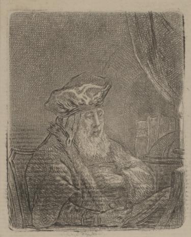  Jan Piotr Norblin de la Gourdaine, Zamyślony