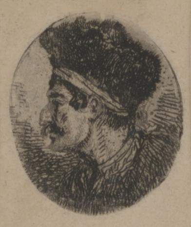  Jan Piotr Norblin de la Gourdaine, Głowa szlachcica w kołpaku