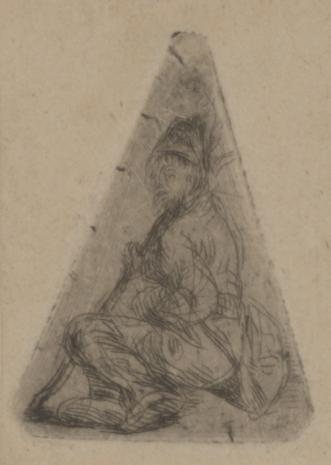  Jan Piotr Norblin de la Gourdaine, Chłopiec w czapce z piórkiem