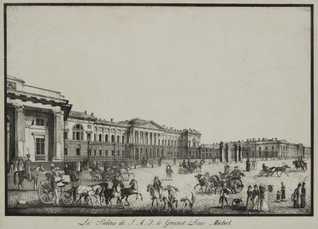  Aleksander Orłowski, Pałac w. ks. Michała w Petersburgu