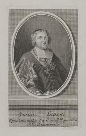  Johann Martin Bernigeroth, Jan Aleksander Lipski (1690-1746), kardynał, biskup krakowski