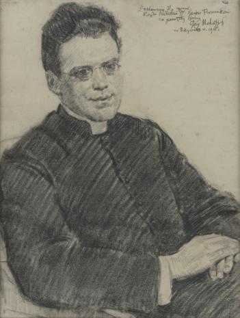 Józef Mehoffer, Portret księdza prałata Józefa Florczaka