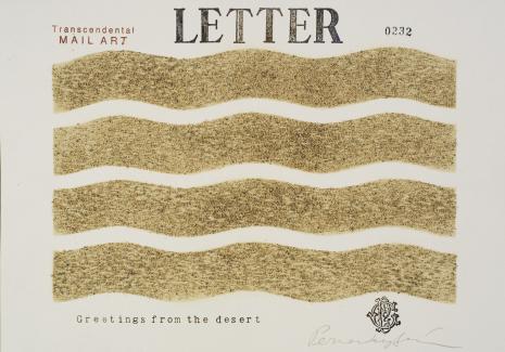  Géza Perneczky, Letter from the Dessert