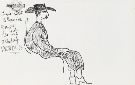  Leopold Buczkowski, Bez tytułu, z cyklu: Notatki rysunkowe z Paryża, Londynu, Warszawy