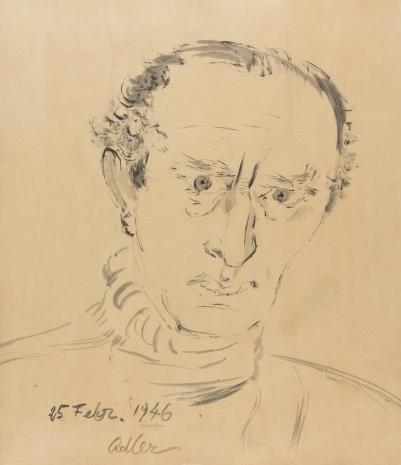  Jankiel Adler, Autoportret