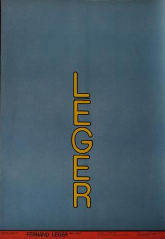 [Plakat] Fernand Léger 1881 - 1955 […]