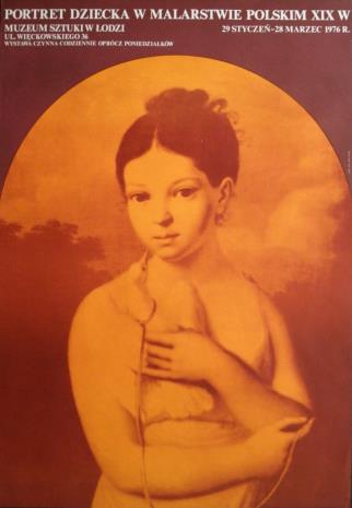 [Plakat] Portret dziecka w malarstwie polskim XIX w. […]