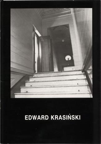 Edward Krasiński :  Muzeum Sztuki w Łodzi, 15.X.-17.XI. 1991.