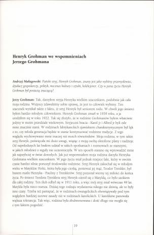 Ze zbiorów Henryka Grohmana : grafika i rzemiosło artystyczne : Muzeum Sztuki w Łodzi, Rezydencja 