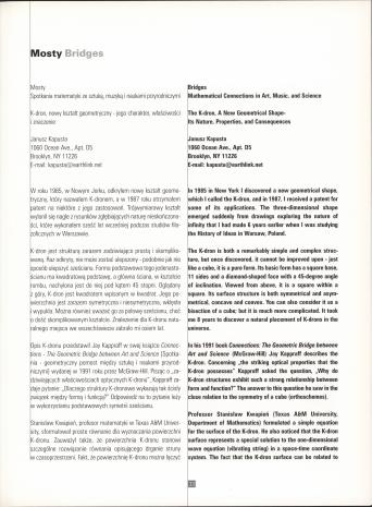 Janusz Kapusta : K-dron : [katalog wystawy, 26.11.1999-19.12.1999]