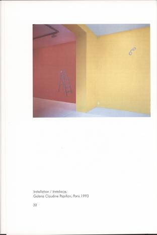 Michael Craig-Martin : malowidła ścienne w Willi Herbsta = Wall Paintings at the Vill Herbst : Muzeum Sztuki, Łódź, 9.11.1994-1.01.1995.