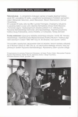 Profil kolekcji 1966 - 1991 : hommage à Ryszard Stanisławski : Muzeum Sztuki w Łodzi 20. XII.2001 - 17. II .2002