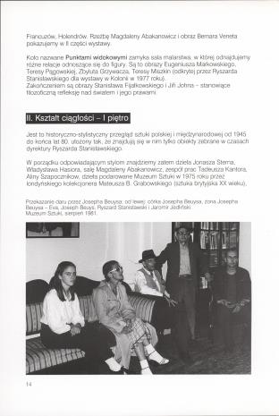 Profil kolekcji 1966 - 1991 : hommage à Ryszard Stanisławski : Muzeum Sztuki w Łodzi 20. XII.2001 - 17. II .2002