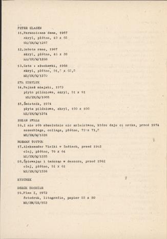 Realizm społeczny pop-artu : [katalog wystawy], Muzeum Sztuki w Łodzi, luty-marzec 1981