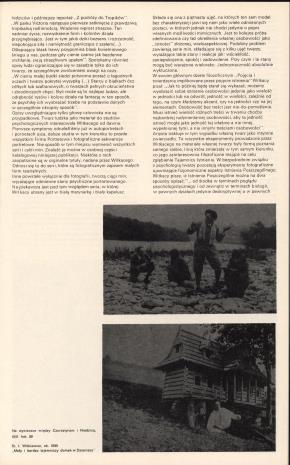 St. I. Witkiewicz : fotografie : Muzeum Sztuki w Łodzi czerwiec - wrzesień 1979