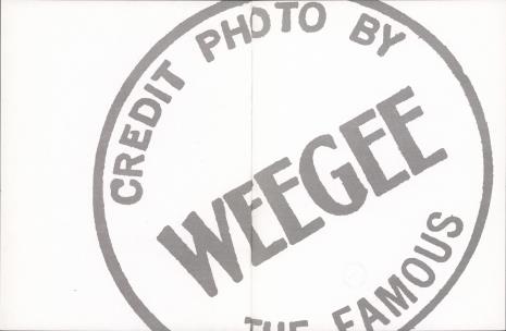 Weegee 1899-1968 : Manhattan was my territory. Fotografie z kolekcji Hendrika A. Berinsona, Berlin