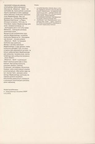 Włodzimierz Majakowski : życie i twórczość : wystawa