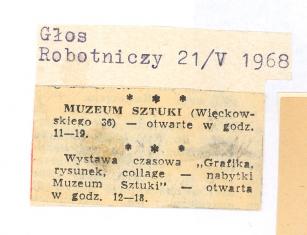 Muzeum Sztuki (ul.Więckowskiego 36) [...]