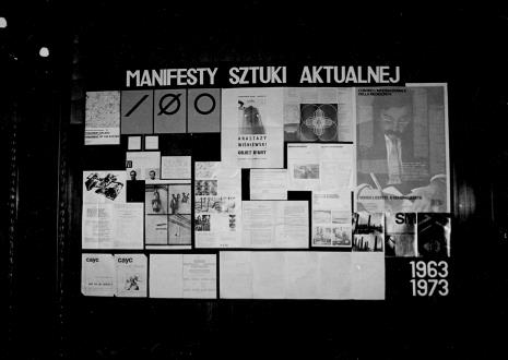 „Manifesty Sztuki Aktualnej” – pokaz zorganizowany przez Janusza Zagrodzkiego  (Dział Rysunku i Grafiki Nowoczesnej)