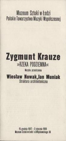 [Folder] Zygmunt Krauze 