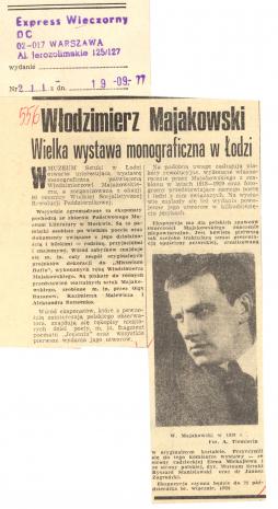 Włodzimierz Majakowski. Wielka wystawa monograficzna w Łodzi
