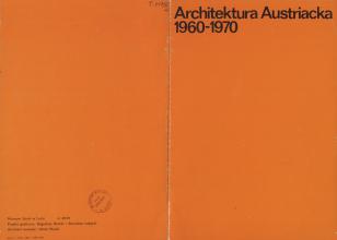 [Folder/Katalog] Architektura austriacka 1960-1970 [...]