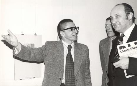 Dyr. Ryszard Stanisławski, Tadeusz Kaczmarek (wiceminister kultury i sztuki)