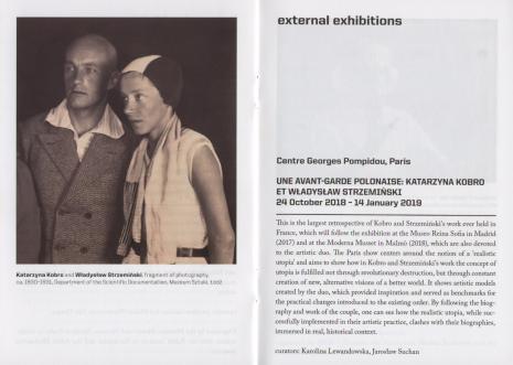 [Informator] MS Muzeum Sztuki. Exhibition programme June-December 2018.