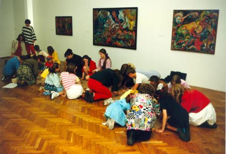Labirynt - zajęcia dla dzieci w salach muzeum