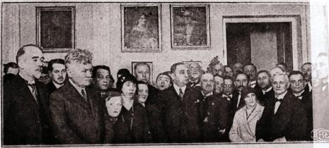 Otwarcie Miejskiego Muzeum Historii i Sztuki im. J. i K. Bartoszewiczów, Łódź w Ilustracji 1930, nr 16