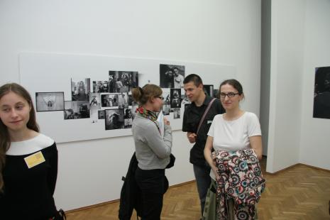 Od lewej x, red. Marta Skłodowska (Gazeta Wyborcza, Łódź), x, Katarzyna Tośta (Dział Promocji