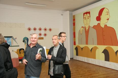 Józef Robakowski i Janusz Głowacki (Galeria 86 w Łodzi)