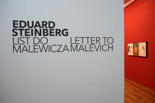 Eduard Steinberg. List do Malewicza