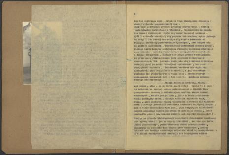 Władysław Strzemiński, Teoria widzenia, maszynopis [zeszyt 1]