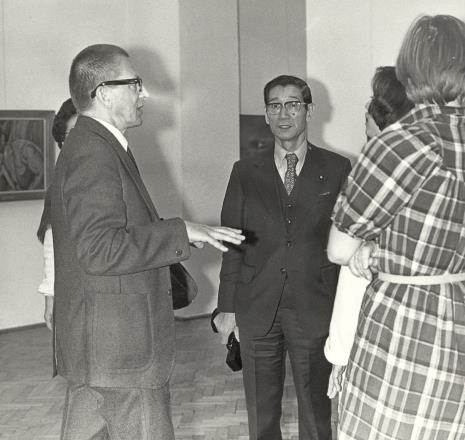 Dyr. Ryszard Stanisławski i senator Noro 
