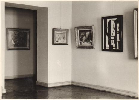 Fragment sali ze sztuką modernistyczną, 1956-1960