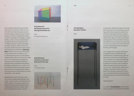 [Informator/Folder] Prototypy/06: Alicja Bielawska. Na przecięciu linii/ Prototypes/06: Alicja Bielawska. Art The Intersection of Lines.