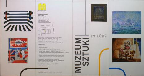 [Informator/folder] Muzeum Sztuki in Łódź (wyd. 2005)