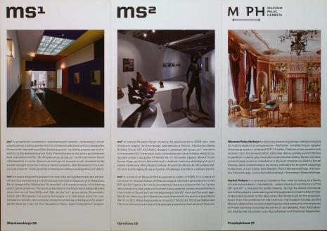 [informator/folder] ms/ Muzeum Sztuki w Łodzi (wyd. 2013)