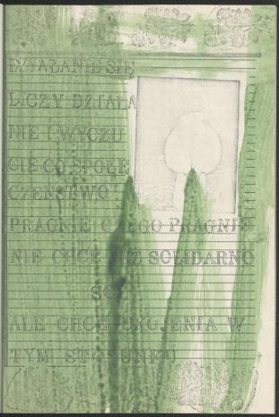 Razemczyosobno, wydawnictwo Zakaz zawracania, galeria Czyszczenie Dywanów w Łodzi, 1986
