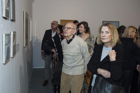 Z prawej Krystyna Potocka (założycielka Galerii Manhattan w Łodzi)