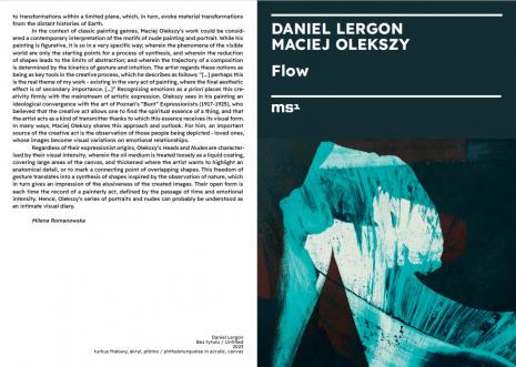 [Informator/folder]  Daniel Lergon, Maciej Olekszy. Flow