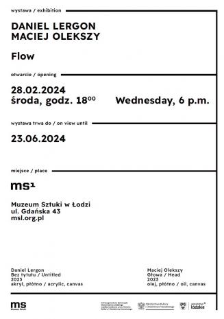 [Zaproszenie] Daniel Lergon, Maciej Olekszy. Flow