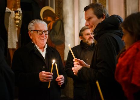 Od lewej: Dariusz Bieńkowski, Jarosław Suchan (Dyrektor MSL), Piotr Bosacki