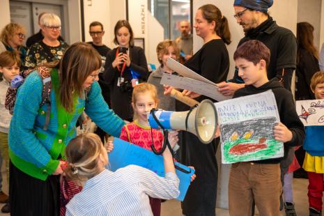 Treliński – wernisaż dla dzieci i młodzieży